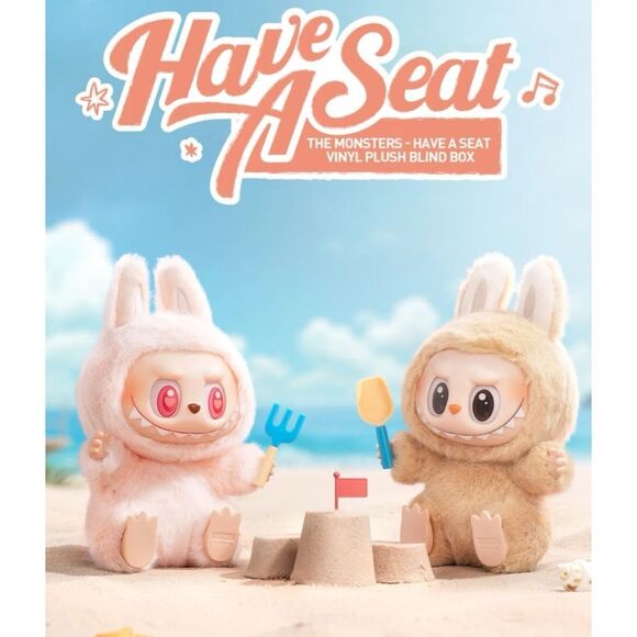 POP MART THE MONSTERS LABUBU “ZIZI” Have a Seat Vinyl Plush Single Blind Box - Picture 10 of 11